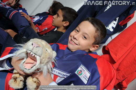 2014-10-26 Ambrosiana-Hockey Milano Rossoblu U12 0181 Samuele Ravera